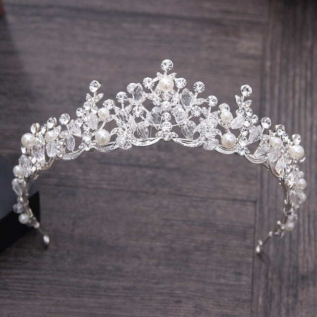 Women's Diversified Crystal Bride Crown