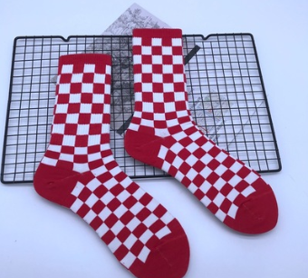 Popular logo hip-hop long tube cotton socks