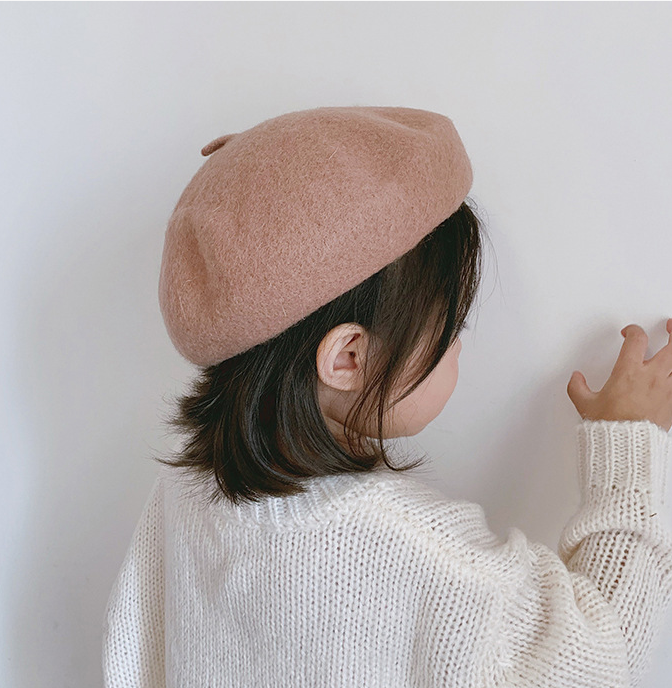 New Girl Painter Wool Beret Winter