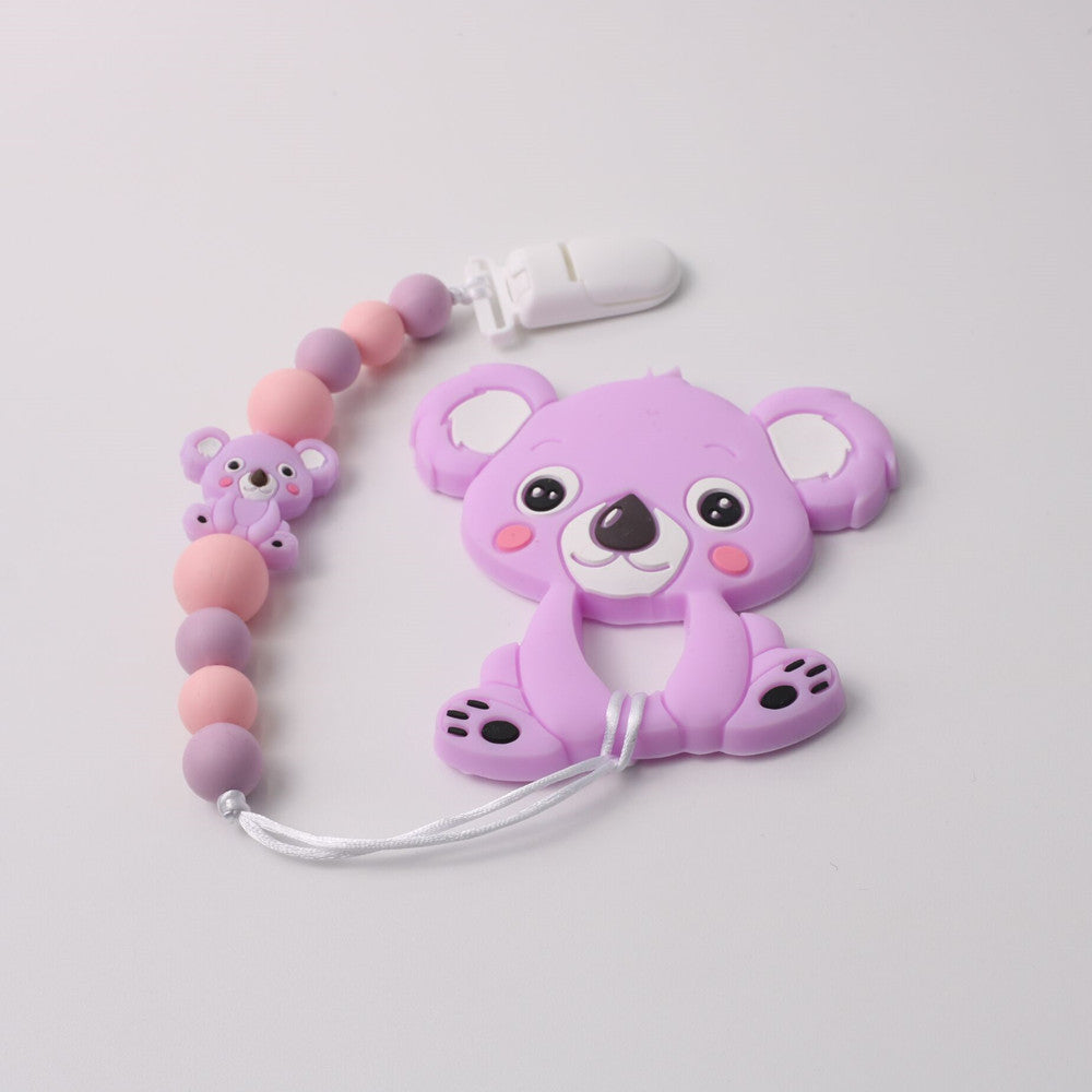 Silicone Koala Anti-chain Teether Set