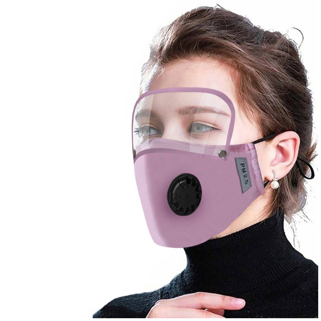 Eye protection remove the mask