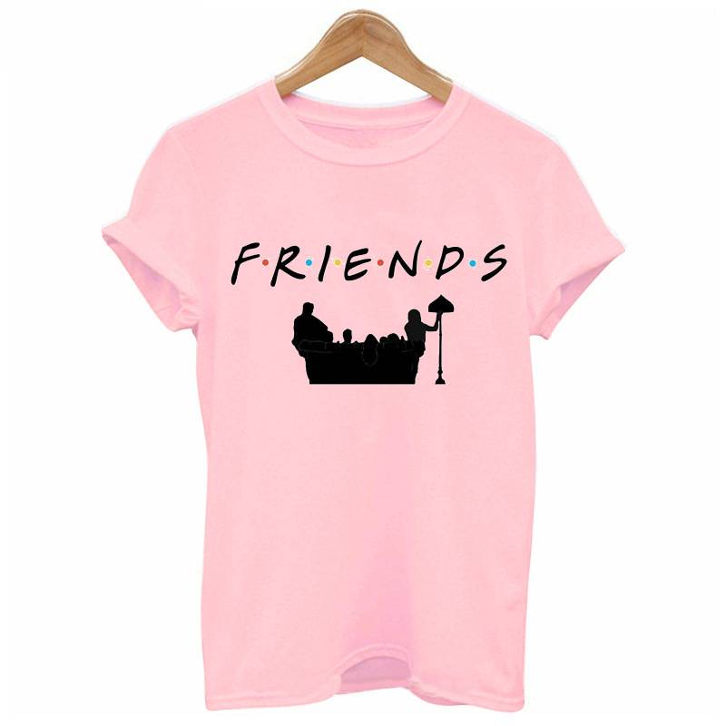 Casual street character print ladies short sleeve