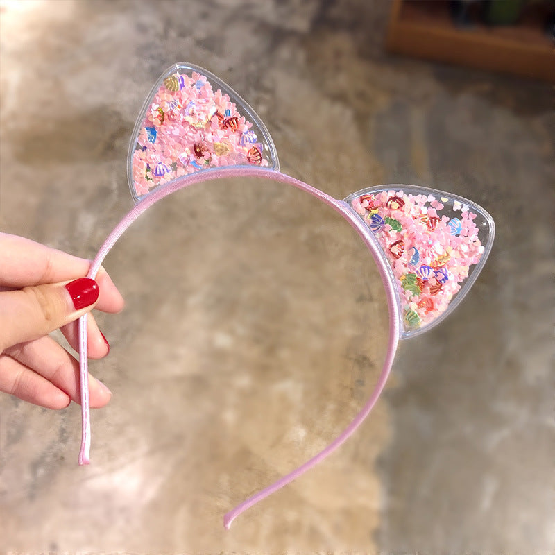 Cute cat ear headband