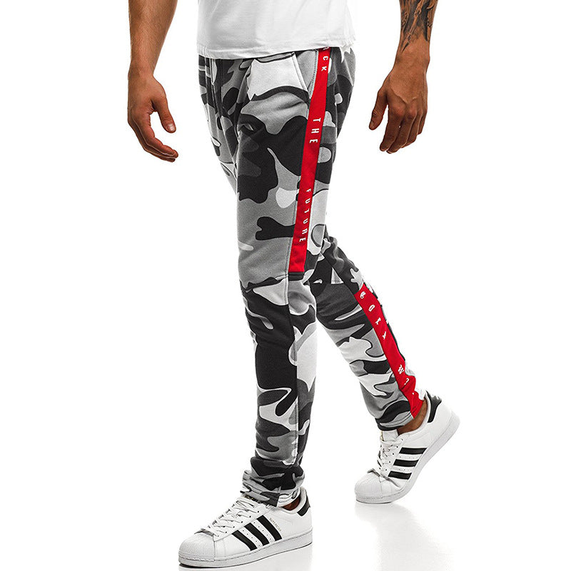 Straight Feet Camo Trousers