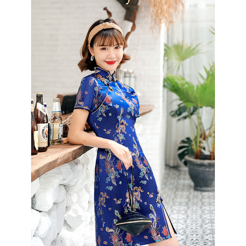 New summer daily Tang suit cheongsam dress