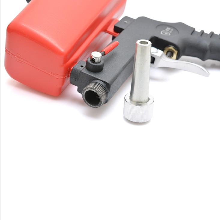 Portable Small Gravity Pneumatic Sandblasting Gun