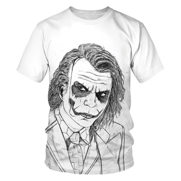 Joker 3D printed T-shirt