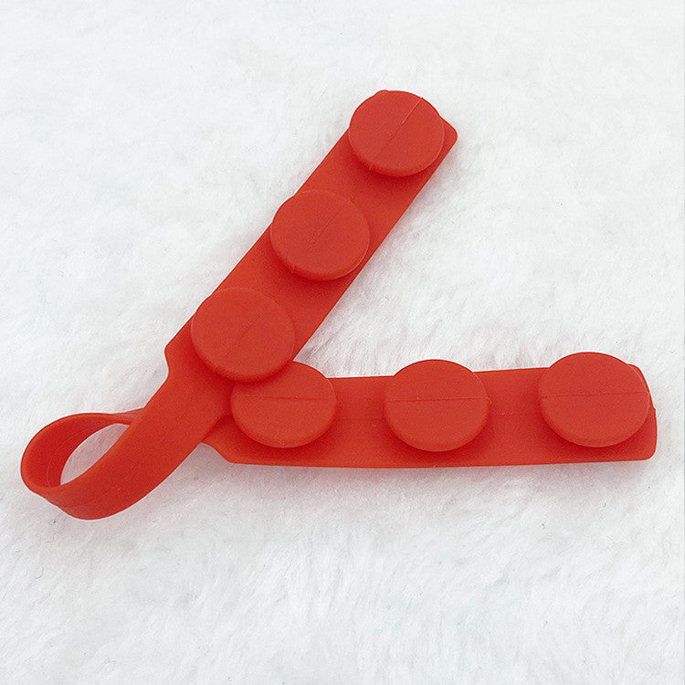 Silicone elastic cord extension strap