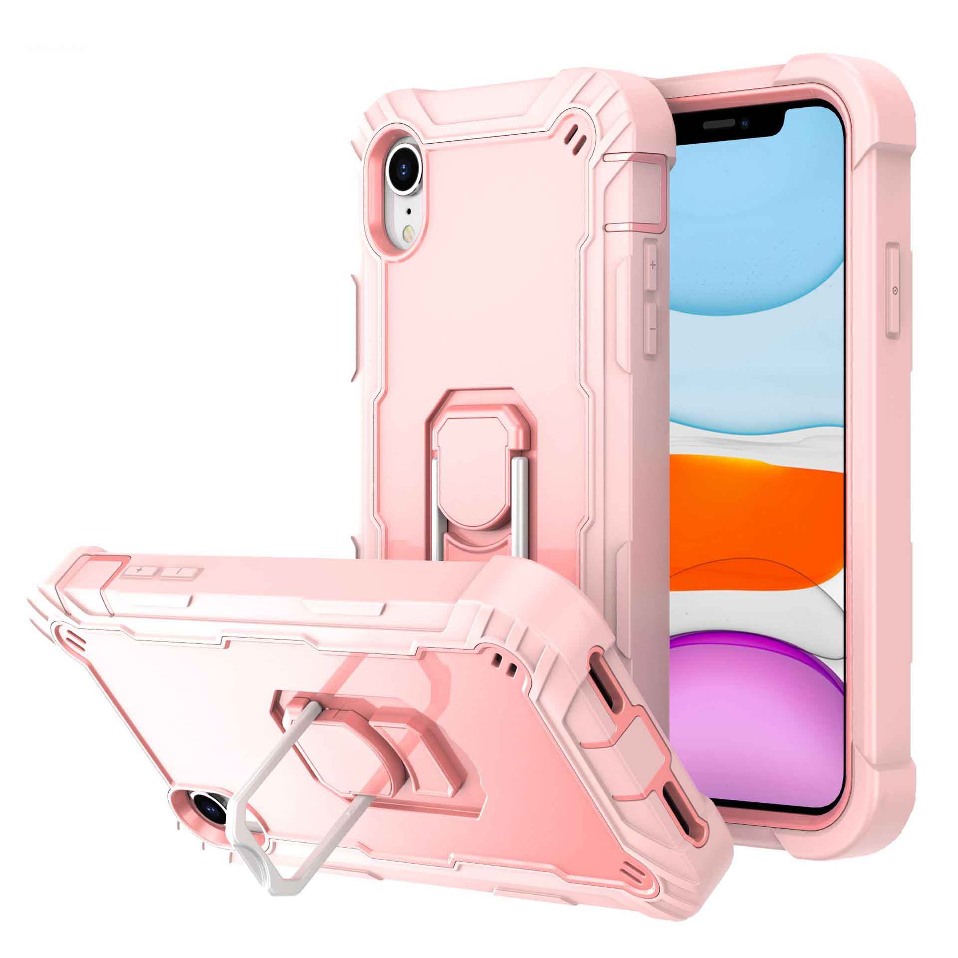 Fashion Simple Pure Color Silicone Phone Case