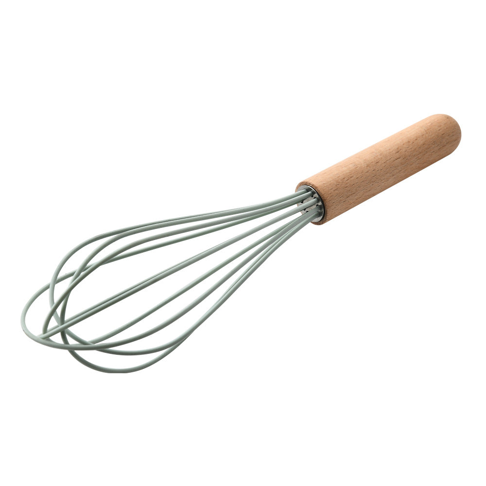 Silicone Kitchenware with Wooden Handle