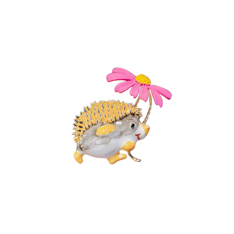 Little hedgehog brooch