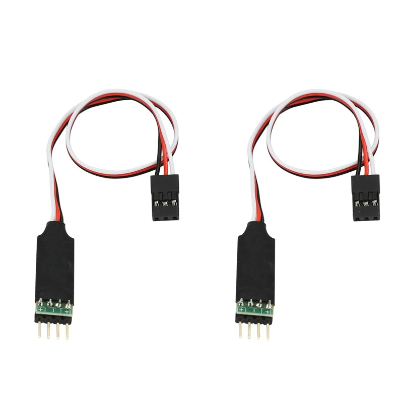 2Pcs 3CH 3-Channel LED Lamp Light Control Switch Panel For 1/10 1/8 RC Model Car HSP TAMIYA Axial SCX10 Traxxas Trx4