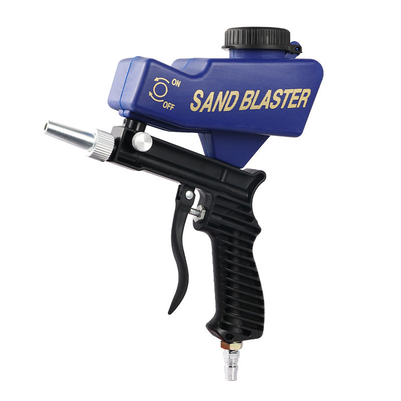 Portable Small Gravity Pneumatic Sandblasting Gun