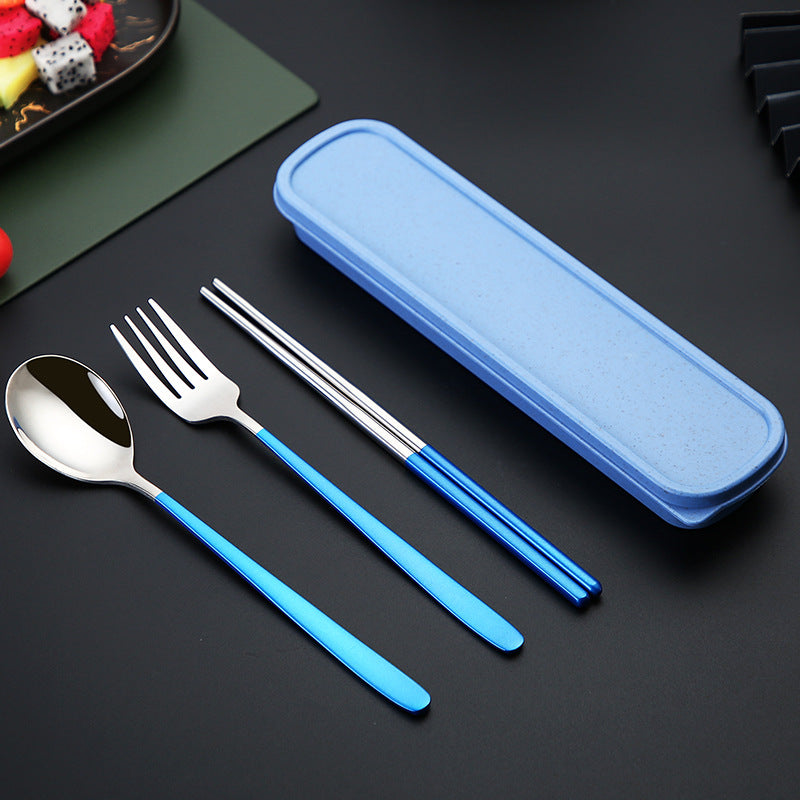 Stainless Steel Portable Tableware Korean Style