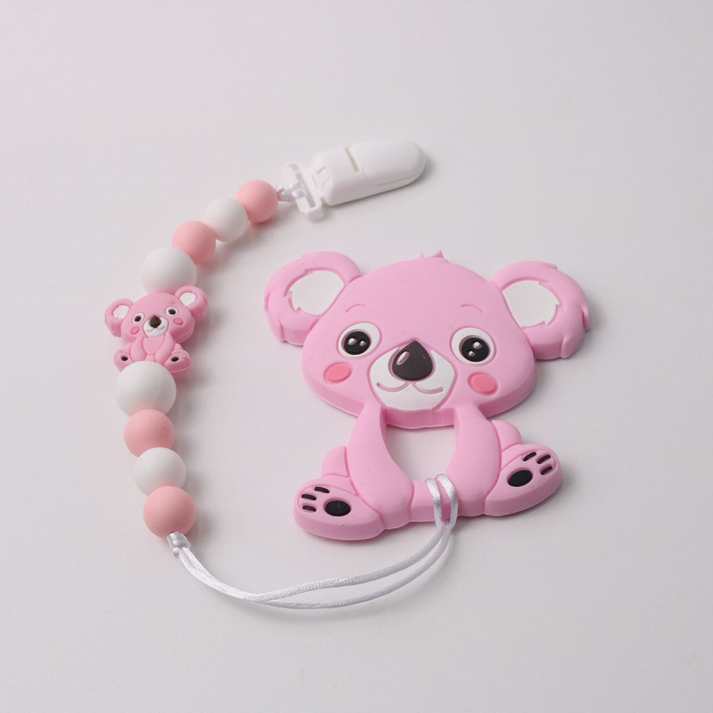 Silicone Koala Anti-chain Teether Set