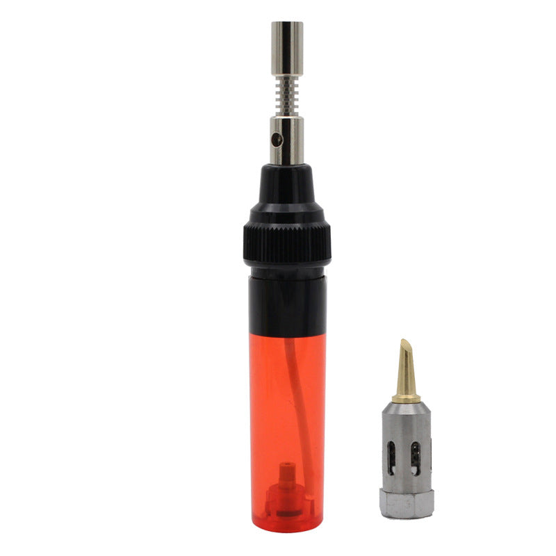 Multifunctional inflatable gas soldering iron