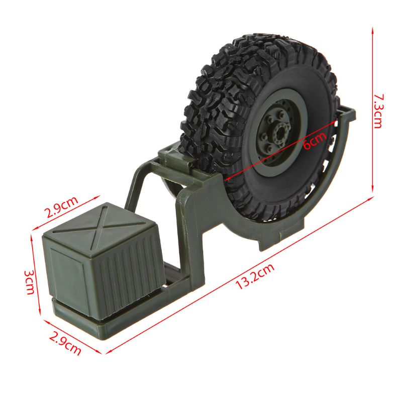 Naughty Dragon WPL Ural Spare Tire Rack