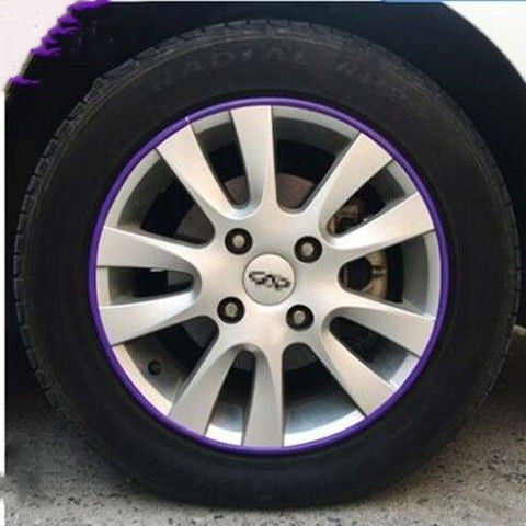 Car wheel trim strip wheel bumper strip scratch protection ring