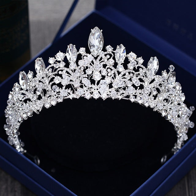 Women's Diversified Crystal Bride Crown