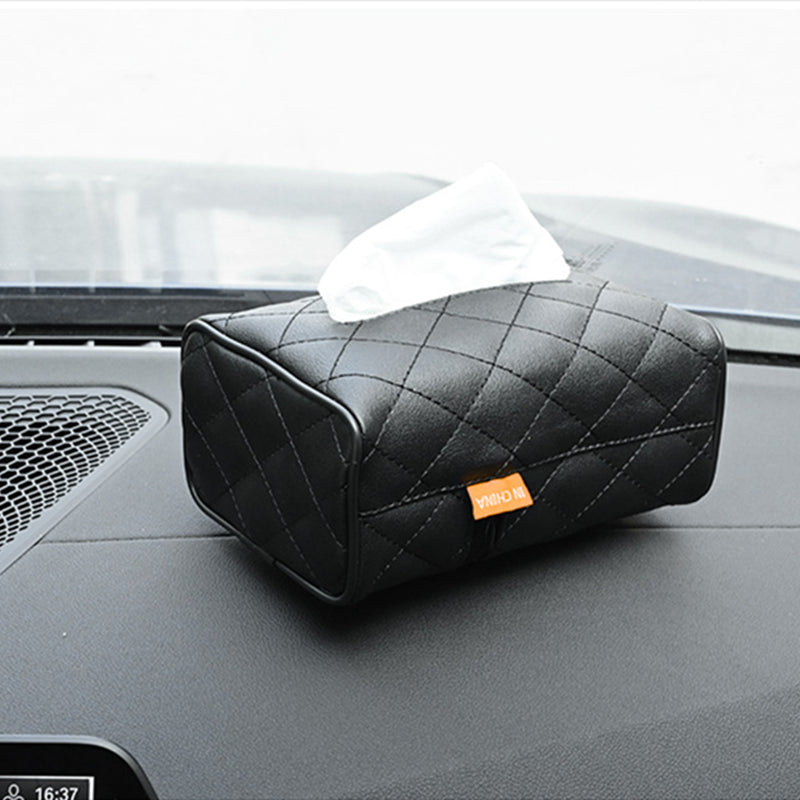 Car Tissue Box Bag Hanging Storage Household