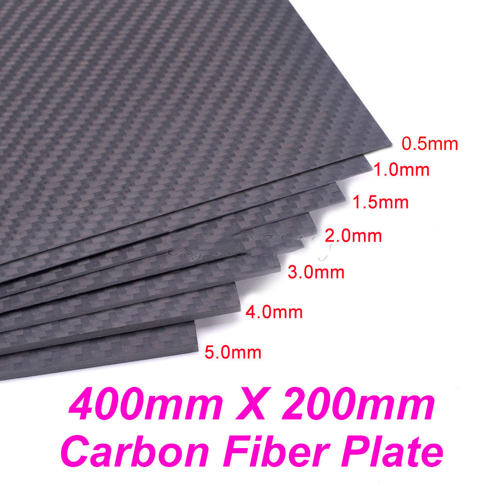 Carbon Fiber Plate Carbon Fiber Twill 1k Matte