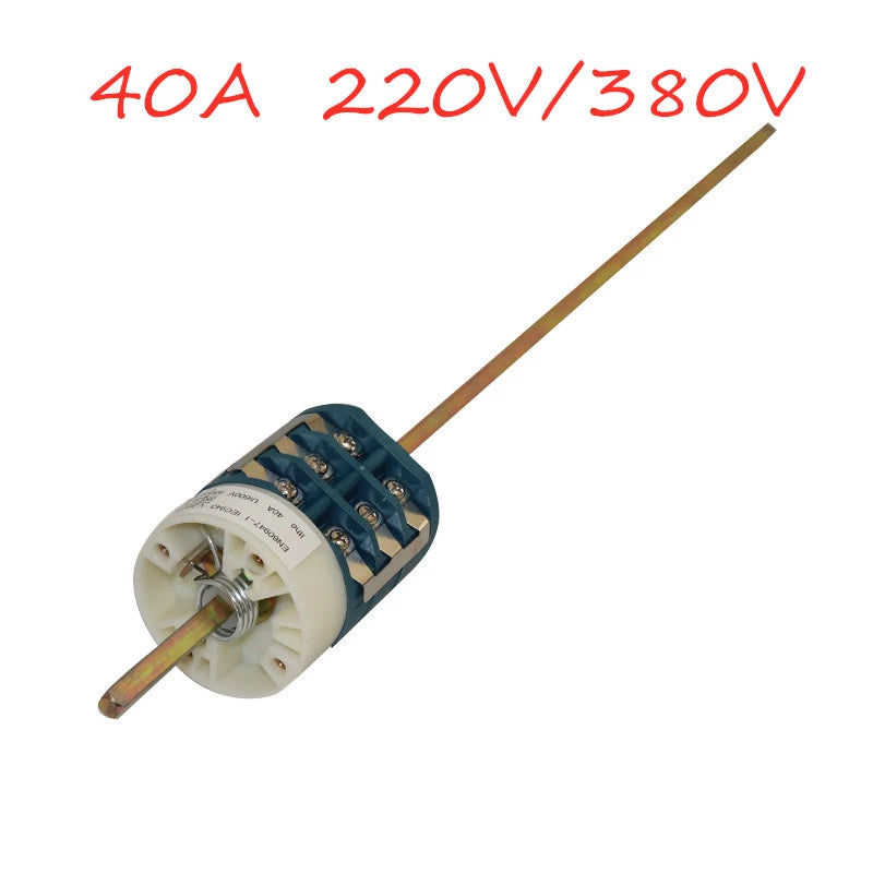40A 220/380V Forward Reverse Switch for Car Tyre Changer Machine Tire Machine Replacement Part Turn Table Pedal Motor Switch