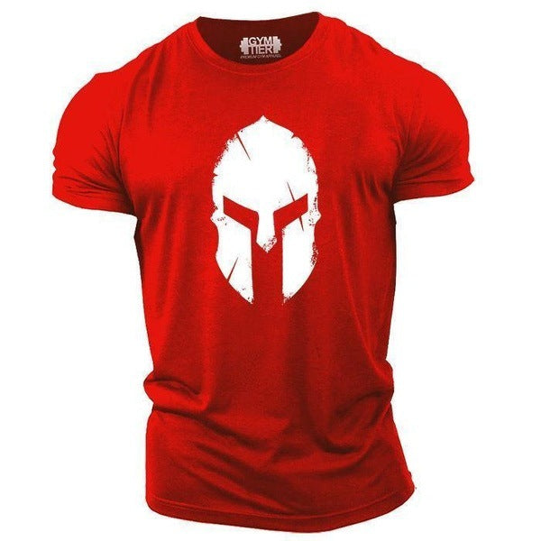 Masked personality short-sleeved T-shirt