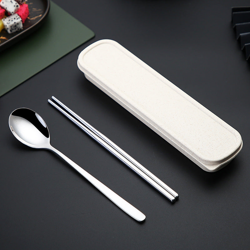 Stainless Steel Portable Tableware Korean Style