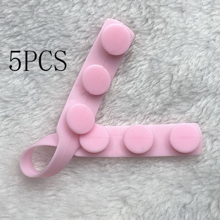 Silicone elastic cord extension strap