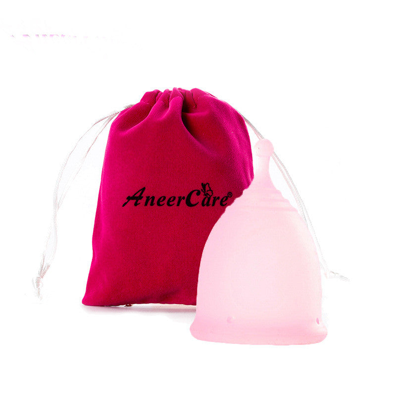 Women's Silicone  Menstrual Cup Leak-proof Aunt Artifact Can Swimming