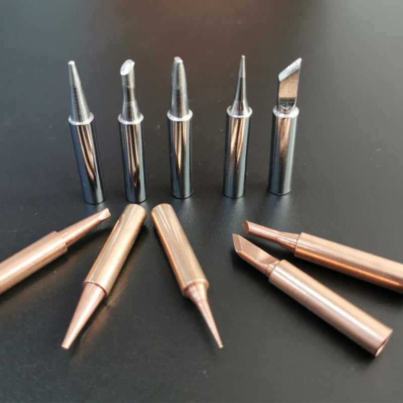 Black Gold Solid Copper Soldering Tip Electric Iron