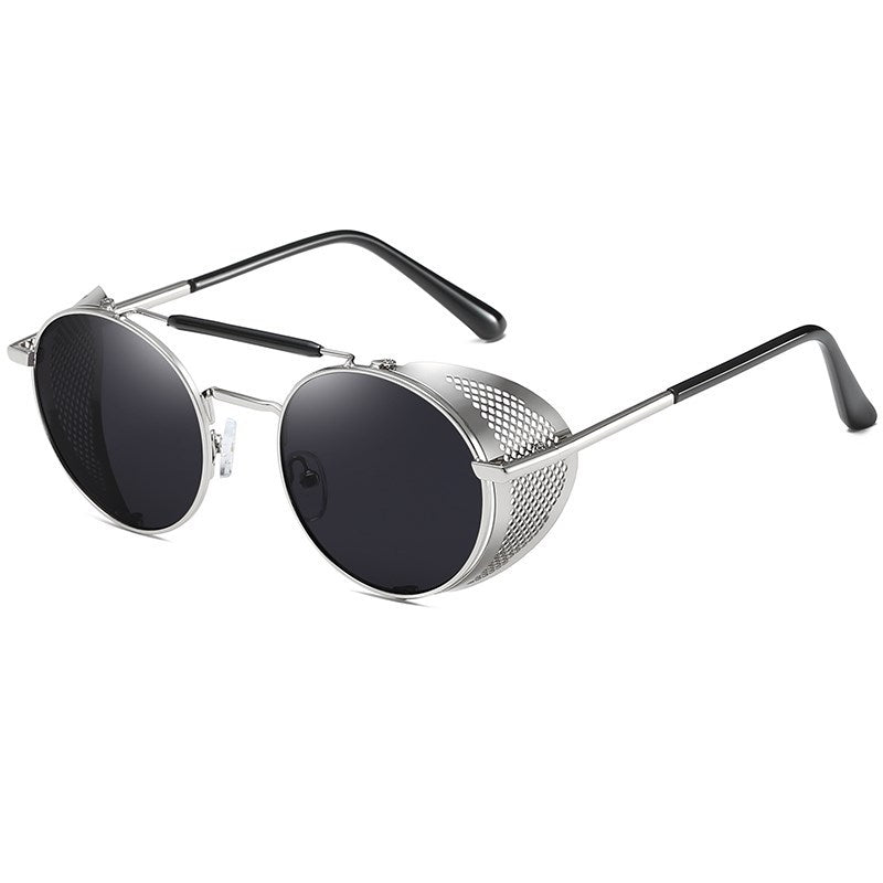 Metal retro sunglasses