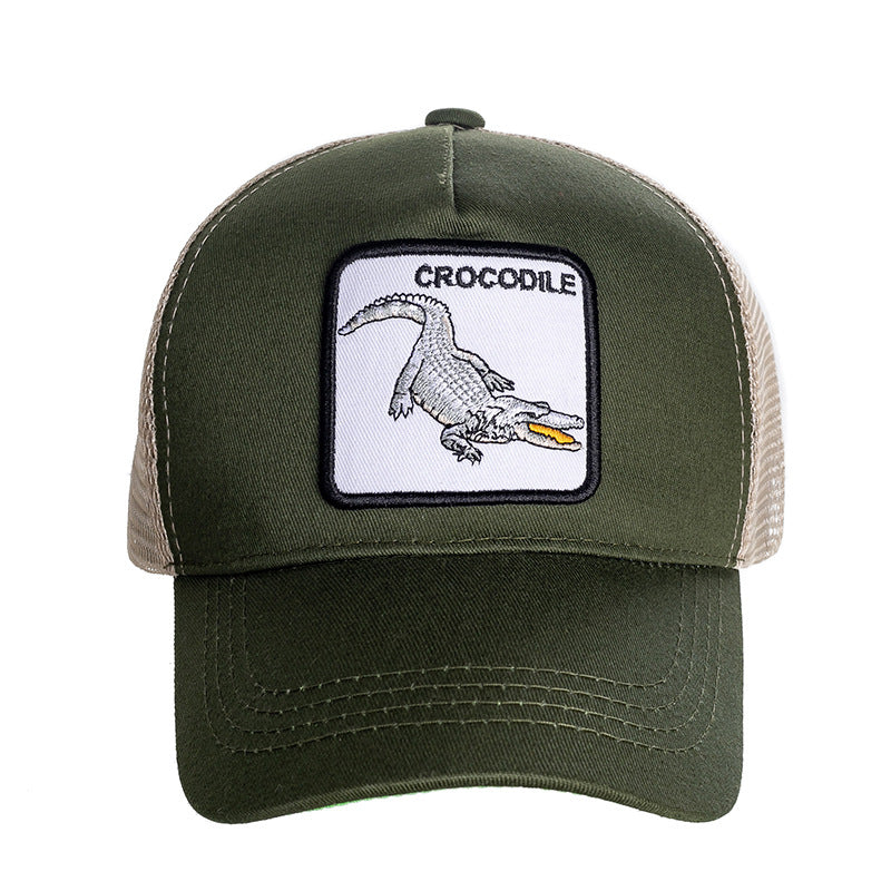 Animal Shape Embroidery Baseball Hat Fashion Personality Hip Hop