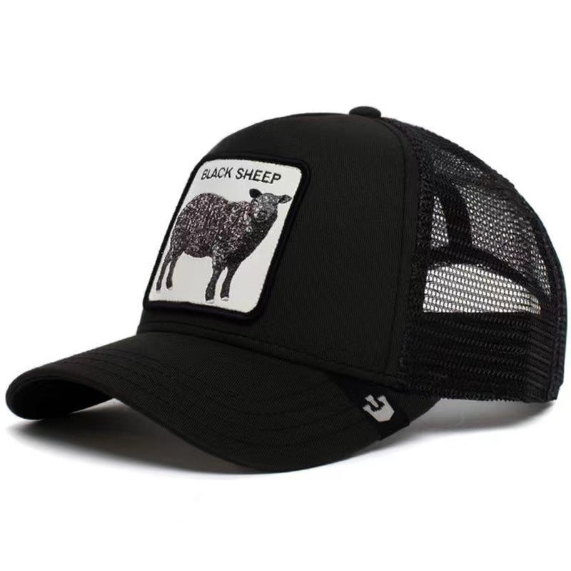 Animal Shape Embroidery Baseball Hat Fashion Personality Hip Hop