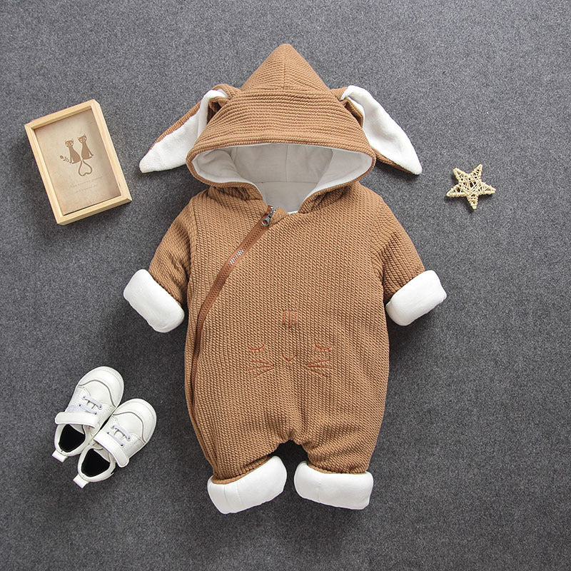 Autumn and winter baby jumpsuitse wind and clothes