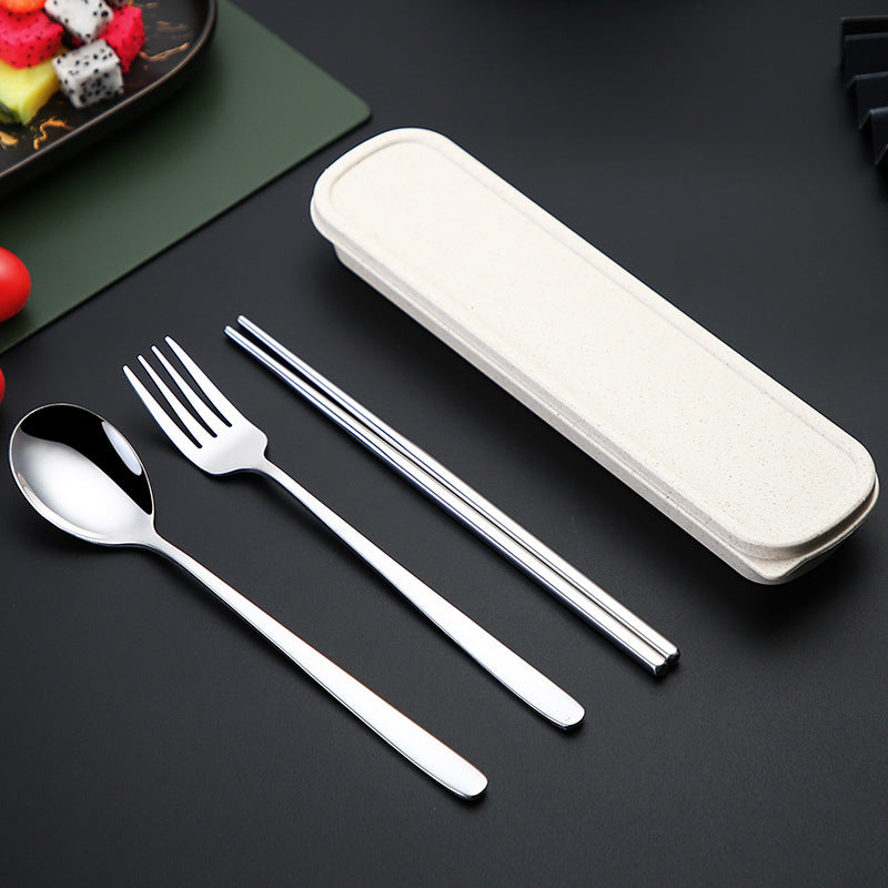 Stainless Steel Portable Tableware Korean Style