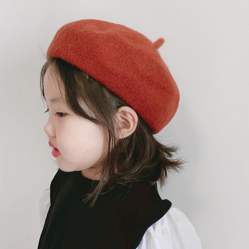 New Girl Painter Wool Beret Winter