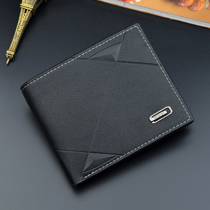 Men's multi-card fashion casual short wallet