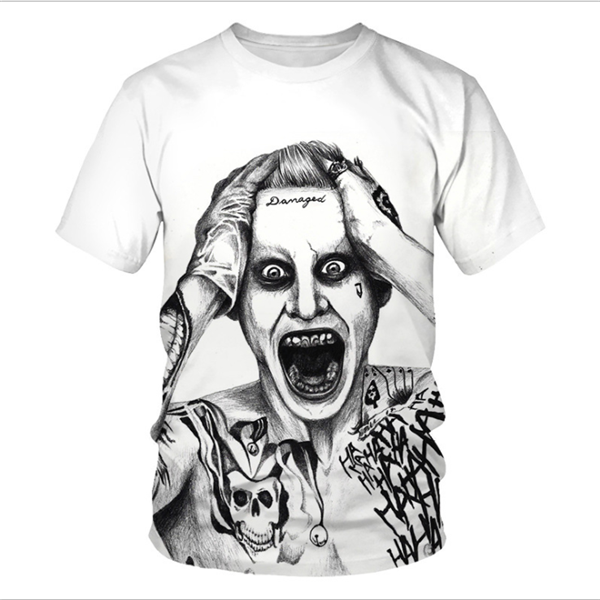 Joker 3D printed T-shirt