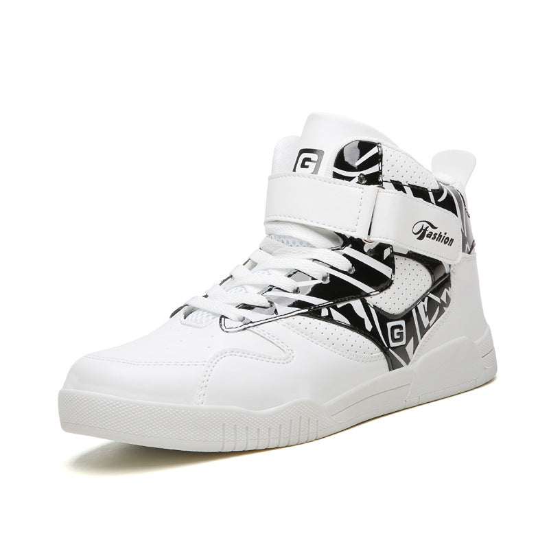 Fashionable board shoes men's sports casual high top shoes