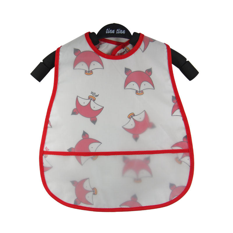 Baby eating bib girl baby waterproof children male painting apron