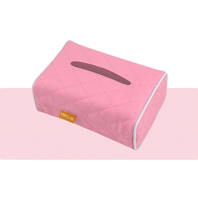 Car Tissue Box Bag Hanging Storage Household