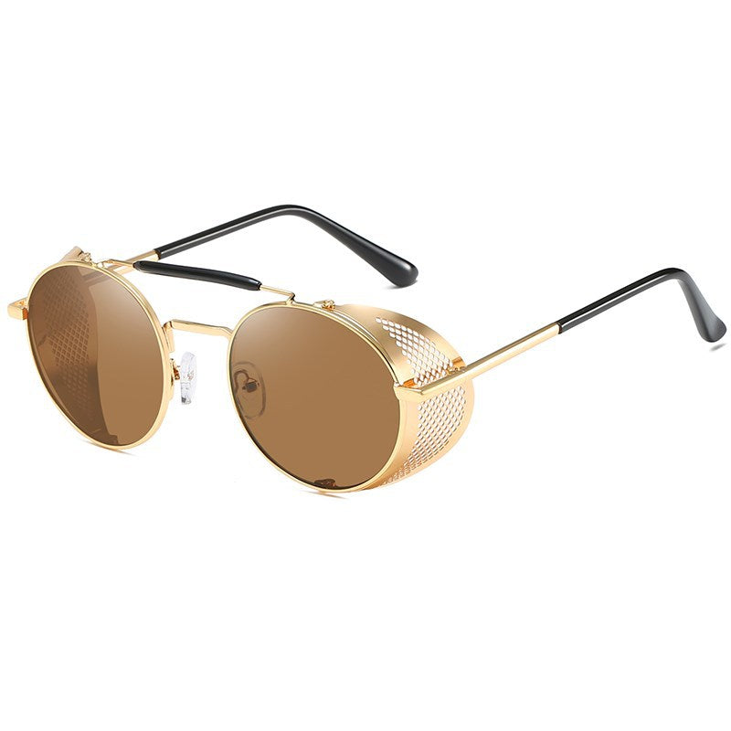 Metal retro sunglasses