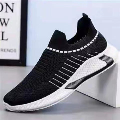 Breathable High Stretch Socks Men's Shoes Fashion