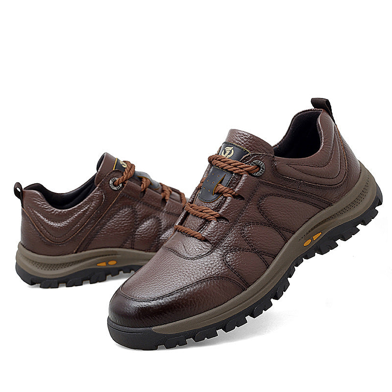Outdoor sports and leisure leather shoes