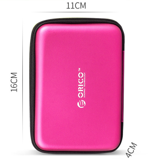 2.5 inch mobile hard disk box storage protection box