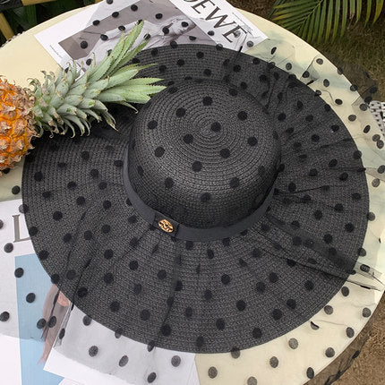 Sun-shading And Sun-protecting Big Hat For Seaside Vacation