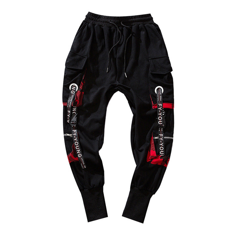 Street hiphop webbing Harun leggings