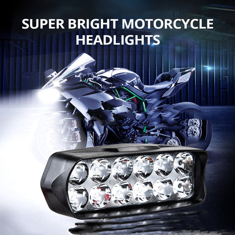 Motorcycle LED Headlight Super Bright Spotlight