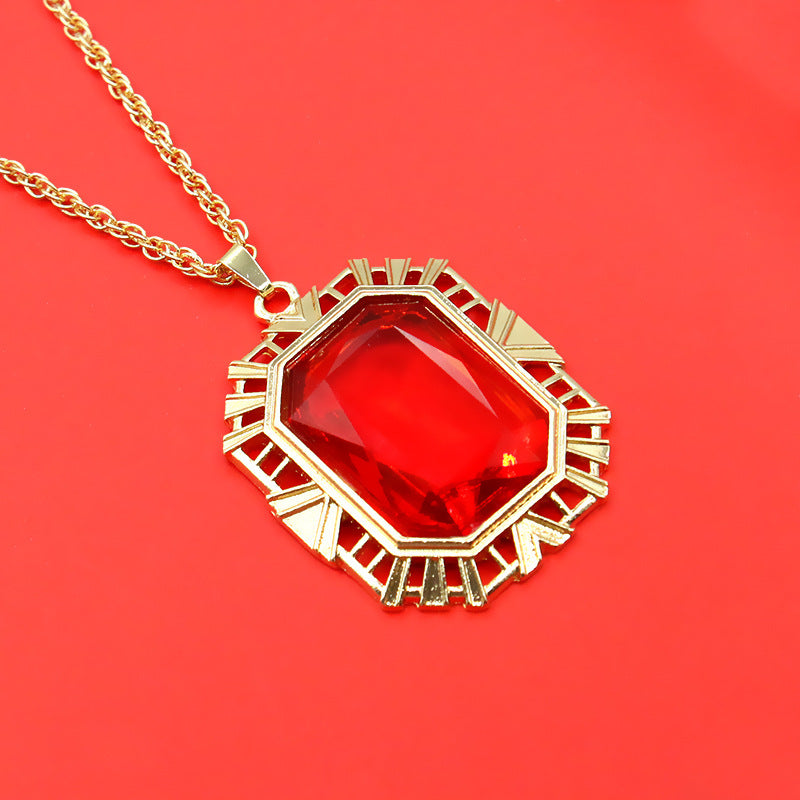 New Fashion Ruby Necklace Pendant